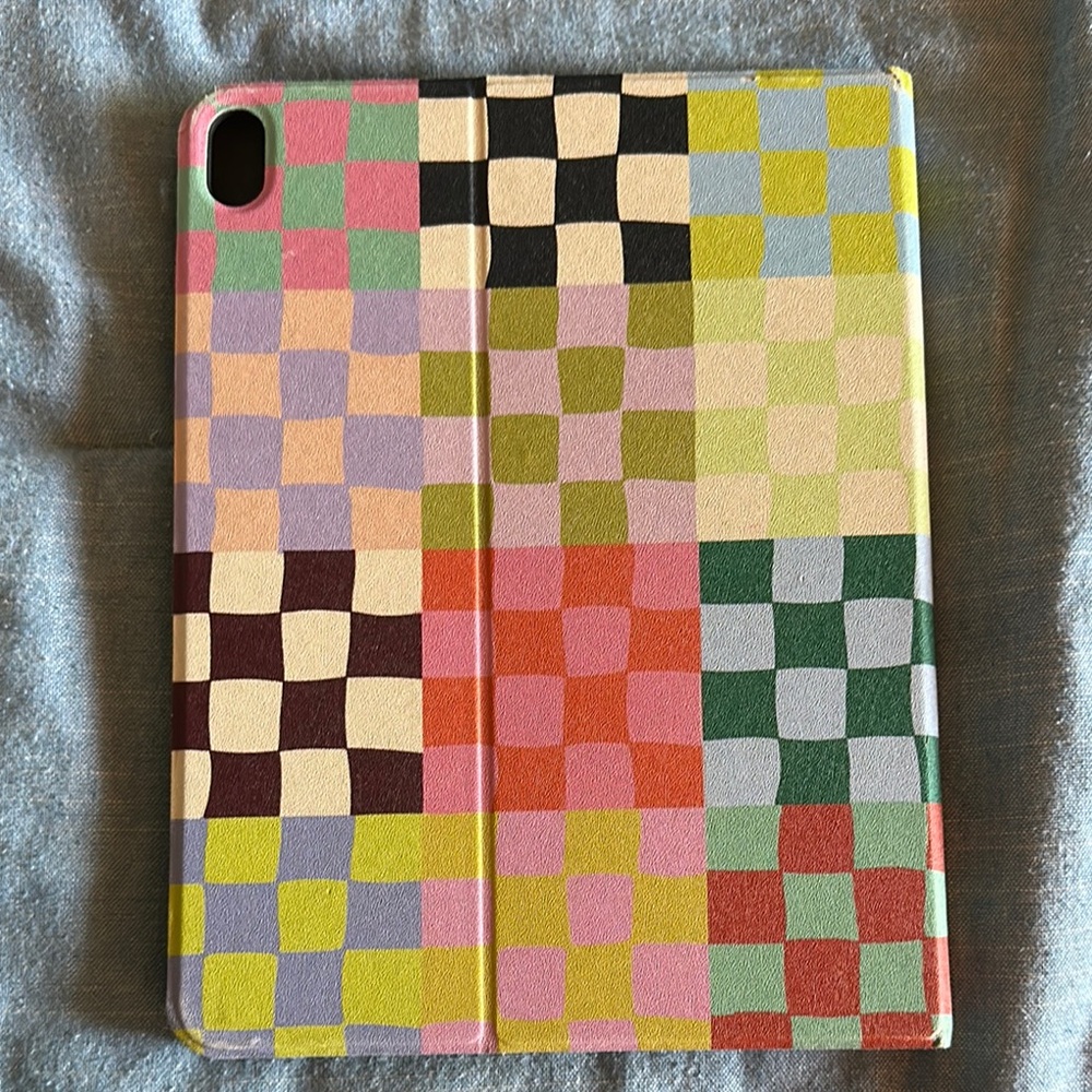 Colorful Checkered iPad Case